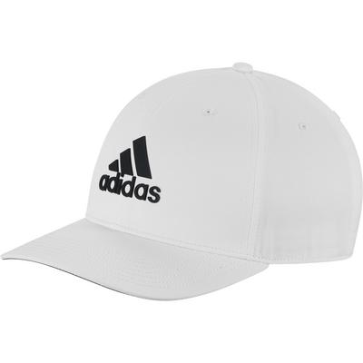 adidas Tour Snapback Golf Cap - White - thumbnail image 1