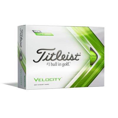 Titleist Velocity Golf Balls - Green - thumbnail image 1