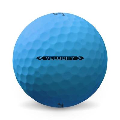 Titleist Velocity Golf Balls - Personalised - Blue - thumbnail image 3