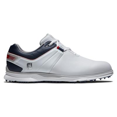 FootJoy Pro SL Golf Shoe - White/Navy/Red - thumbnail image 1