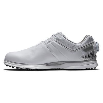 FootJoy Pro SL Carbon BOA Golf Shoe - White/Silver - thumbnail image 2