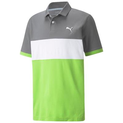 Puma Cloudspun Highway Golf Polo - Quiet Shade/Green