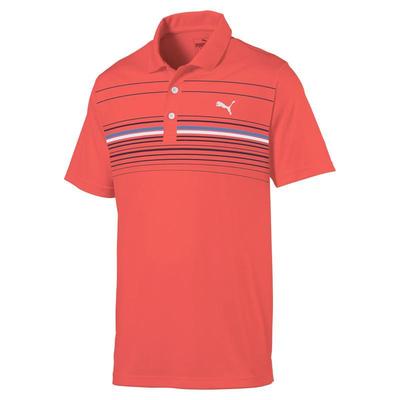 Puma MATTR Canyon Golf Polo - Red