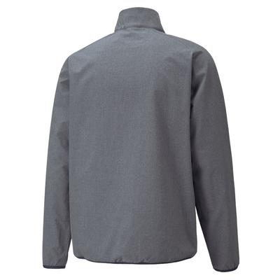 Puma Marin Woven Zip Golf Sweater - Navy - thumbnail image 2