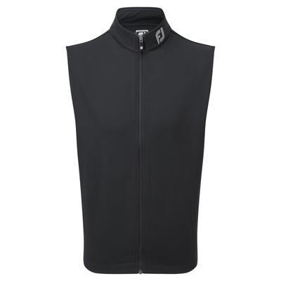 FootJoy Full Zip Knit Vest - Black