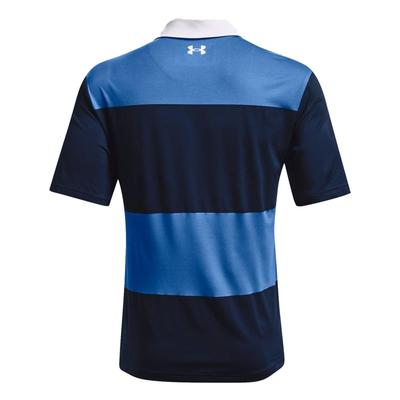 Under Armour Playoff 2.0 Polo Shirt - Victory Blue/Academy/White - thumbnail image 2