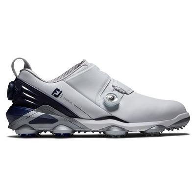 FootJoy Tour Alpha Double BOA Golf Shoes - White - thumbnail image 1