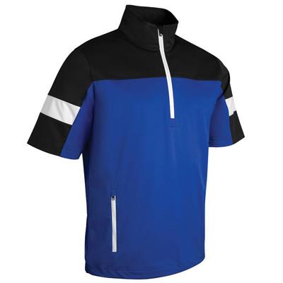 Sunderland Cortina Half Sleeve Zip Windtop - Blue 