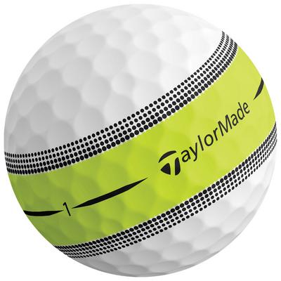 TaylorMade Tour Response Stripe Golf Balls - White - thumbnail image 2