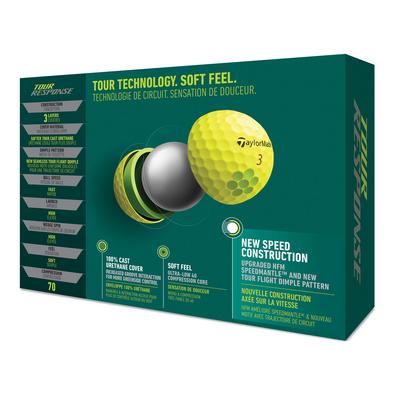TaylorMade Tour Response Golf Balls - White - thumbnail image 6