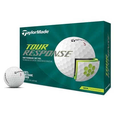 TaylorMade Tour Response Golf Balls - White - thumbnail image 1
