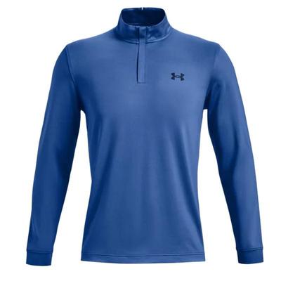 Under Armour UA Playoff 1/4 Zip Golf Top - Blue