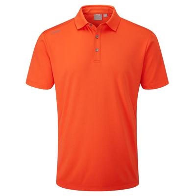 Ping Lindum Golf Polo Shirt - Flame