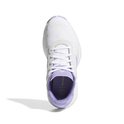 adidas Junior S2G Spikeless Golf Shoes - White/Purple/Grey - thumbnail image 3