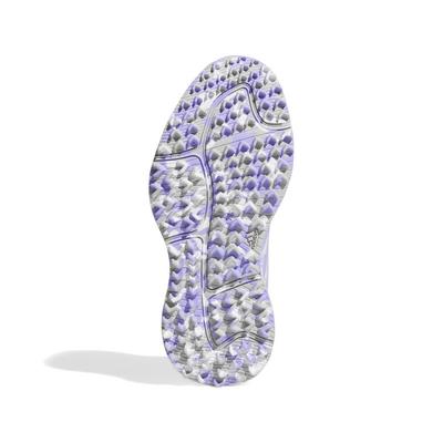 adidas Junior S2G Spikeless Golf Shoes - White/Purple/Grey - thumbnail image 4