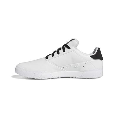 adidas Adicross Retro Golf Shoes - White/Black - thumbnail image 2
