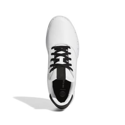 adidas Adicross Retro Golf Shoes - White/Black - thumbnail image 3