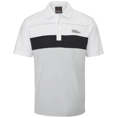 Oscar Jacobson Dodman Golf Polo Shirt - Grey