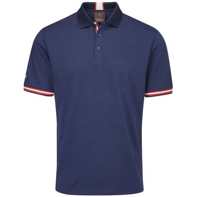 Oscar Jacobson Durham Tour Golf Polo Shirt - Navy