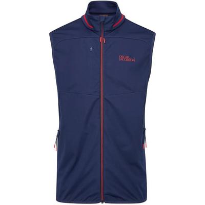 Oscar Jacobson Rolfe Tour Golf Gilet - Navy