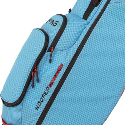 Ping Hoofer Craz-e-lite Golf Stand Bag - Bright Blue/Black/Red - thumbnail image 3