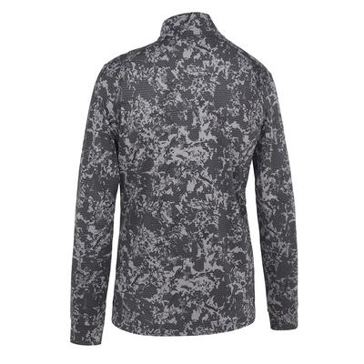 Callaway Camo Sun Printed 1/4 Zip Top - Black - thumbnail image 2