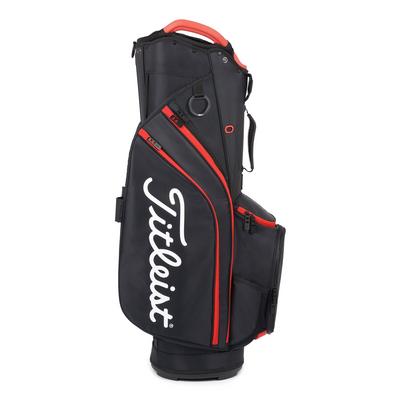 Titleist Cart 14 Golf Cart Bag - Black/Red - thumbnail image 3