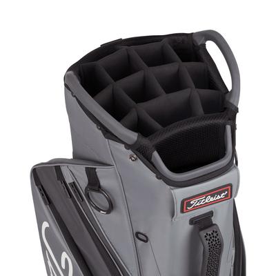 Titleist Cart 14 Golf Cart Bag - Charcoal/Graphite/Black - thumbnail image 4