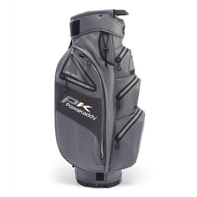PowaKaddy Dri-Tech Waterproof Golf Cart Bag - Gun Metal/Black