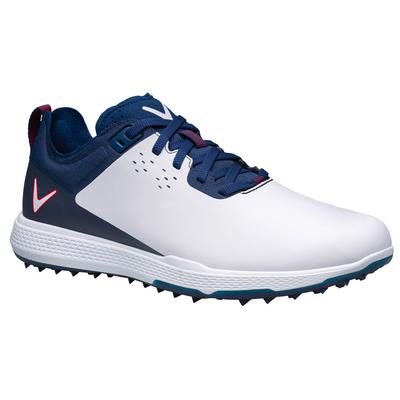 Callaway Nitro Pro Golf Shoes - White/Navy/Red - thumbnail image 2