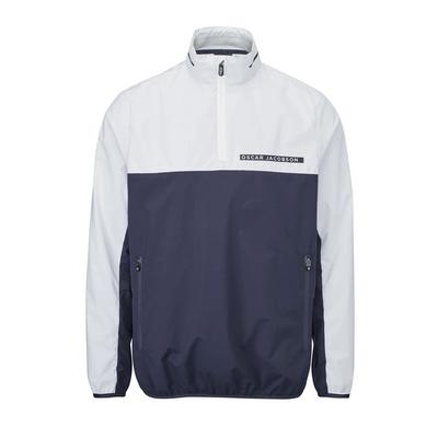 Oscar Jacobson Phoenix Half Zip Golf Jacket - Navy