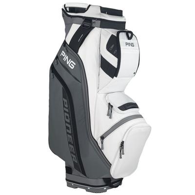 Ping Pioneer 214 Cart Bag - Grey/White