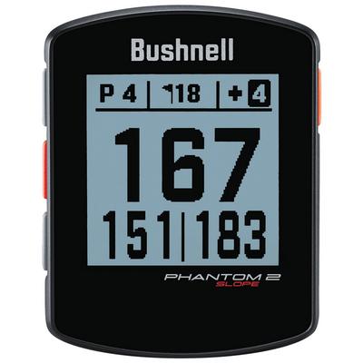 Bushnell Phantom 2 Slope Golf GPS Rangefinder Device - Black