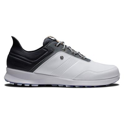 FootJoy Stratos Golf Shoe - White/Charcoal/Blue jay