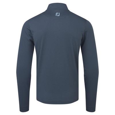 FootJoy Thermoseries Mid Layer Zip Golf Sweater - Charcoal/Grey - thumbnail image 2