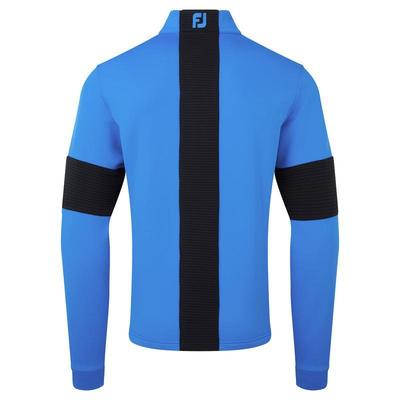 FootJoy Ribbed Chillout XP Golf Sweater - Sapphire/Black - thumbnail image 2