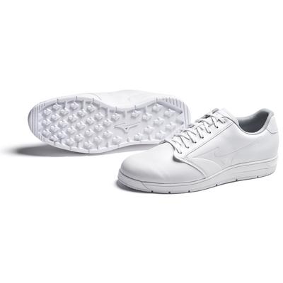 Mizuno G-Style Golf Shoes - White - thumbnail image 2