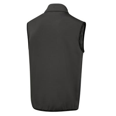 Ping Arlo Quilted Hybrid Golf Vest - Black/Asphalt