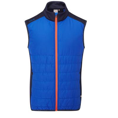 Ping Arlo Quilted Hybrid Golf Vest - North Sea/Navy