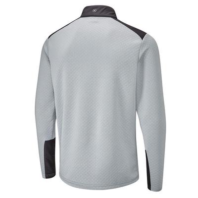 Ping Marshall Half Zip Fleece Golf Sweater - Quarry/Black - thumbnail image 2