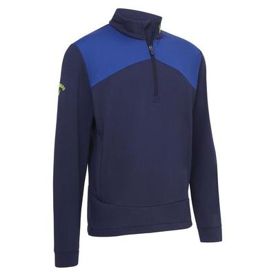 Callaway High Gauge Aquapel Fleece Sweater - Navy - thumbnail image 1