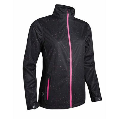 Galvin Green Ashton Gore Tex Shakedry Golf Jacket Ash Grey Red Click Golf
