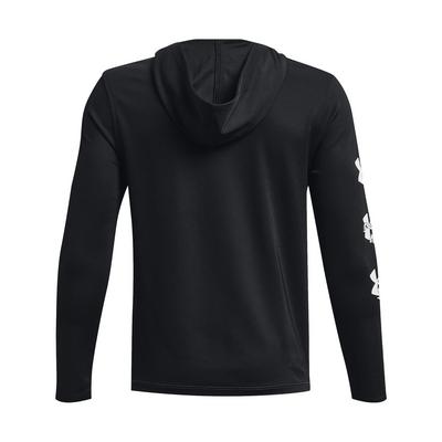 Under Armour Boys UA MultiLogo Golf Hoodie - Black - thumbnail image 2