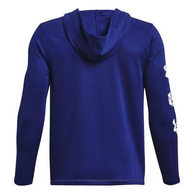 Under Armour Boys UA MultiLogo Golf Hoodie - Bauhaus Blue - thumbnail image 2