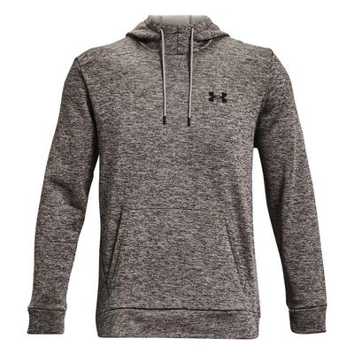 Under Armour Mens Armour Fleece Twist Golf Hoodie - Pewter Grey - thumbnail image 1