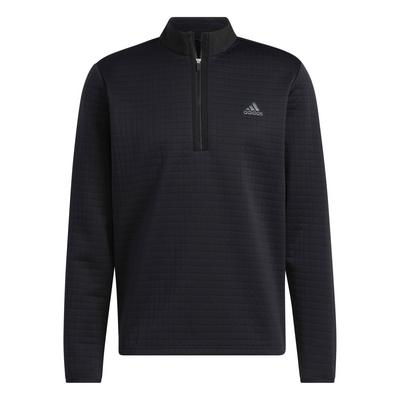 adidas DWR 1/4 Zip Golf Sweater - Black