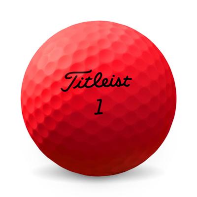 Titleist TruFeel Golf Balls - Personalised - Red - thumbnail image 3