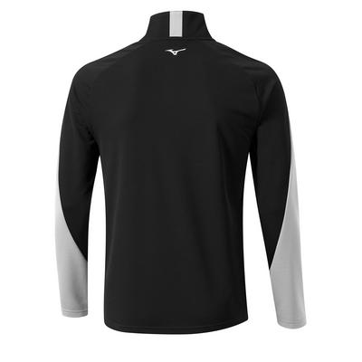 Mizuno Breath Thermo Winter Brz 1/4 Zip Golf Midlayer - Grey - thumbnail image 2