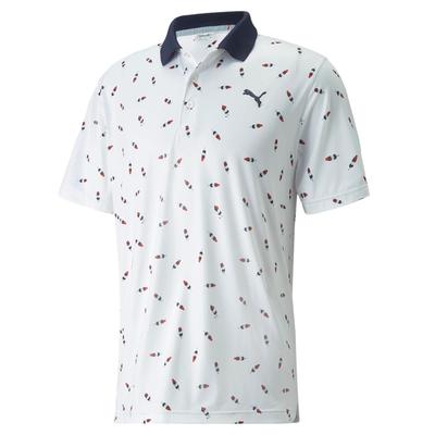 Puma Cloudspun Popsi Cool Golf Polo Shirt