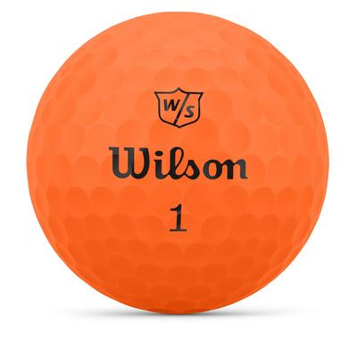 Wilson Staff Duo Soft Golf Balls - 2 Dozen - Orange